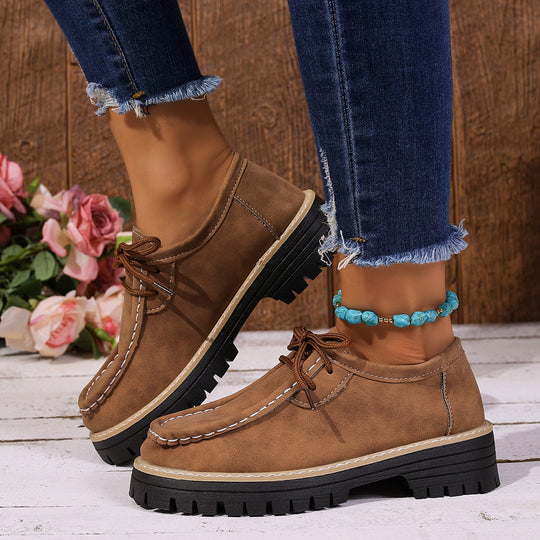 Damen bequeme Clogs mit modischem Schnür-Design R&B