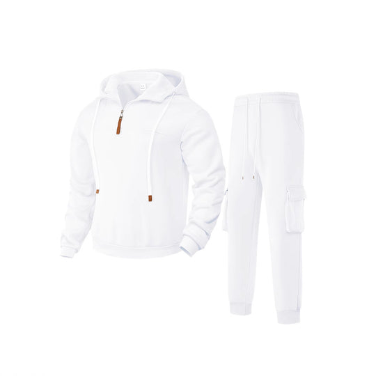 Herren sportlicher Jogginganzug mit modernem Reißverschluss und praktischen Taschen R&B