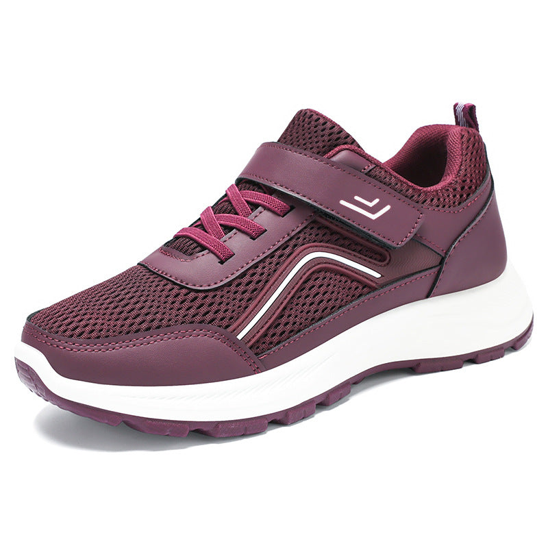 Damen Sportliche Freizeitschuhe mit rutschfestem Klettverschluss R&B