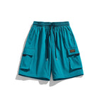 Herren Cargo-Shorts mit elastischem Bund und praktischen Taschen