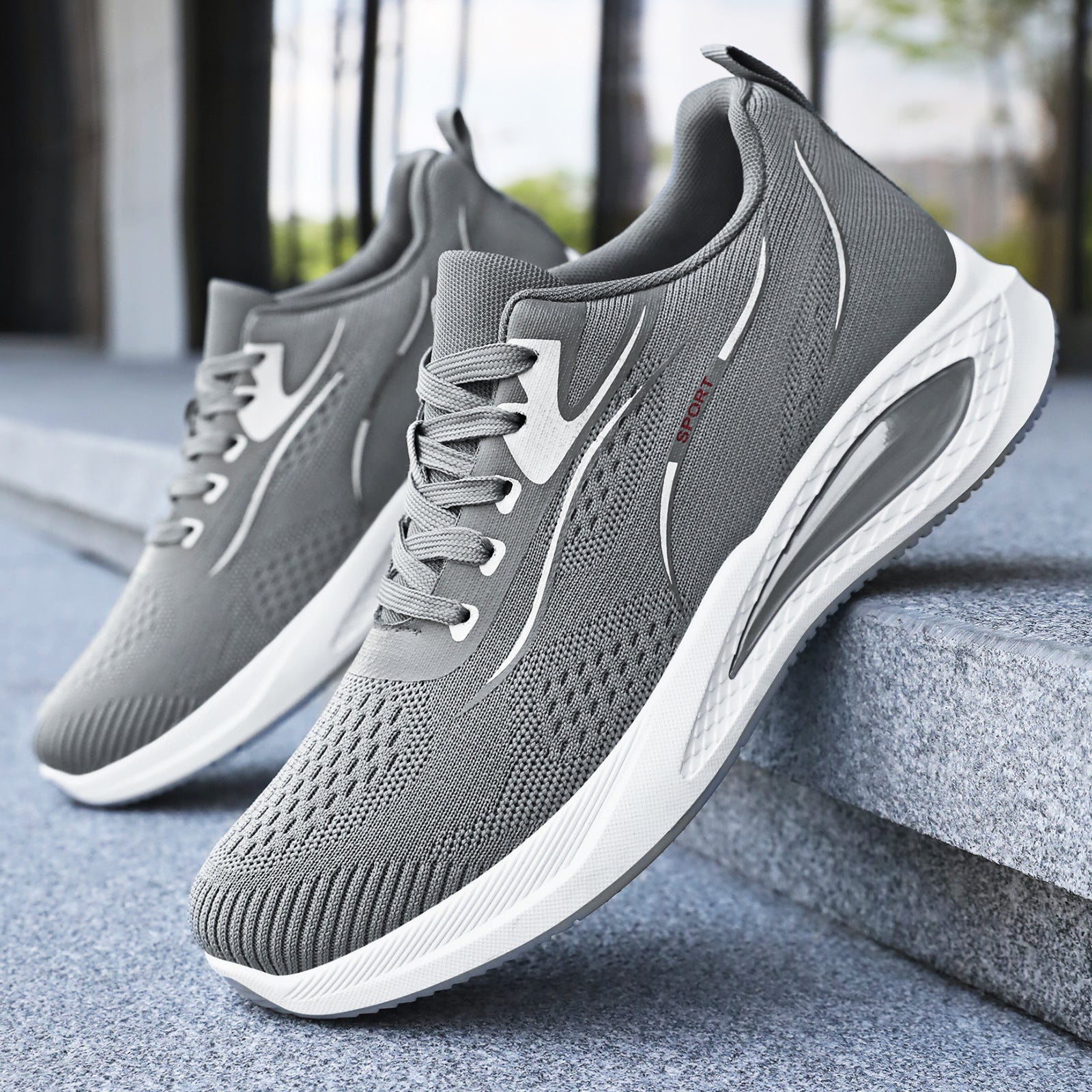 Damen Atmungsaktive Laufschuhe mit dämpfender Sohle und flexiblem Obermaterial