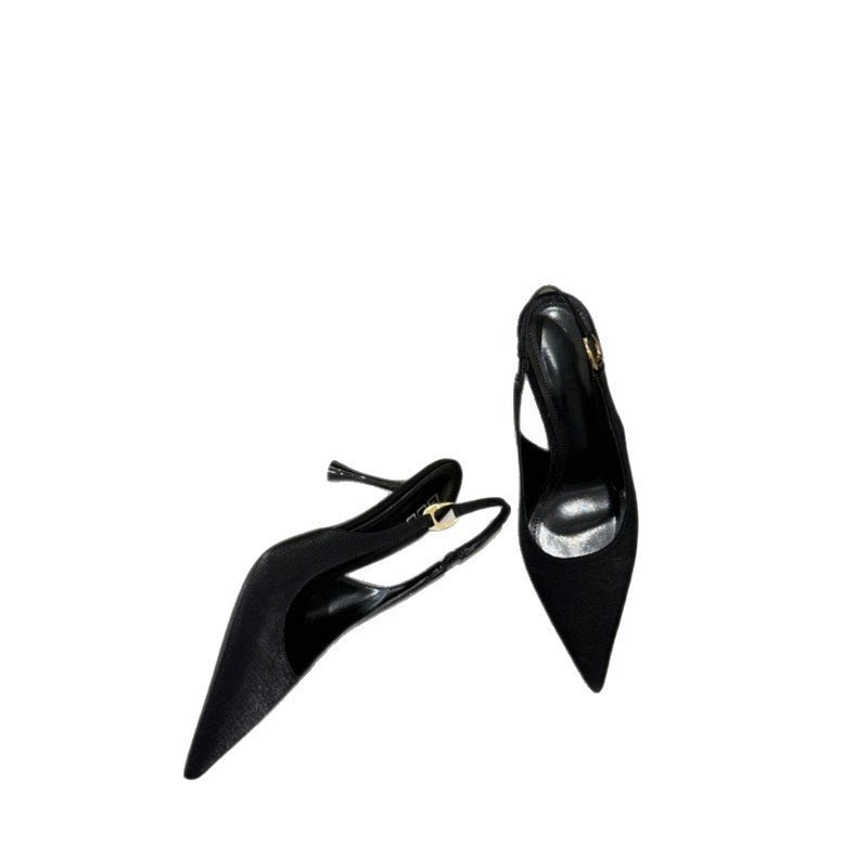 Damen Slingback Stiletto-Pumps mit elegantem Riemchen R&B