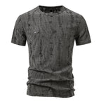 Herren T-Shirt mit strukturiertem Vintage-Design