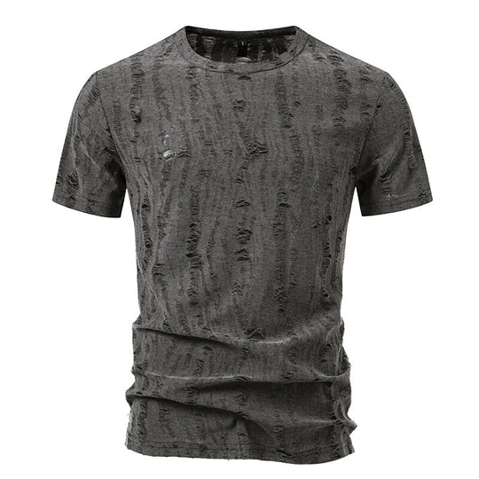 Herren T-Shirt mit strukturiertem Vintage-Design R&B