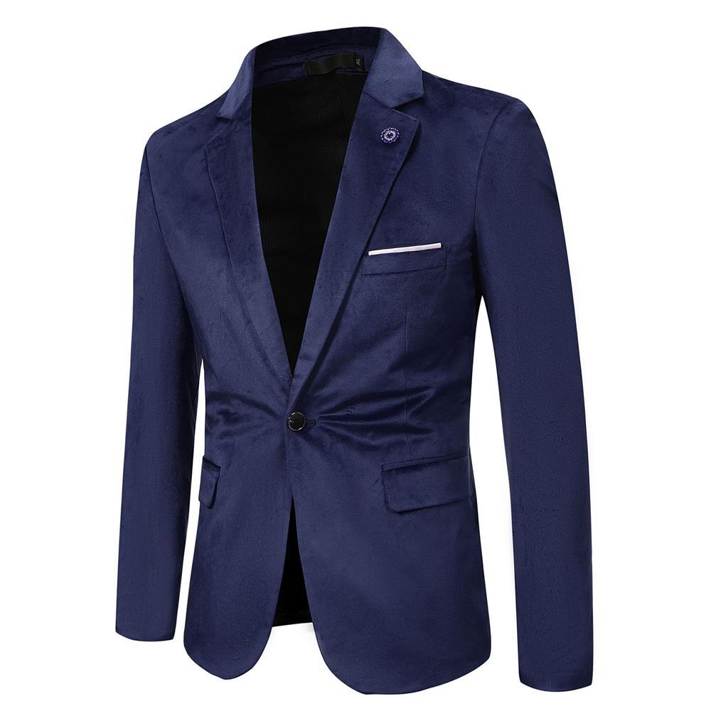 Damen eleganter samt Blazer mit slim fit