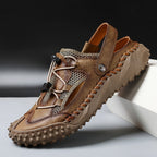 Herren Atmungsaktive Outdoor-Sandalen mit rutschfester Sohle und elastischem Verschlusssystem R&B