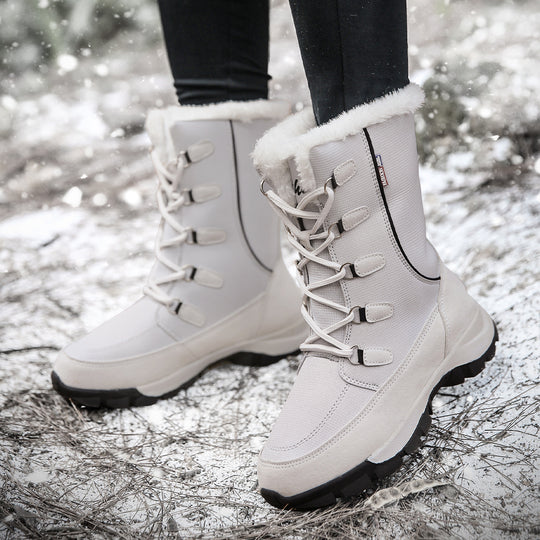 Damen Winterstiefel mit wärmeisolierendem Innenfutter und rutschfester Sohle R&B
