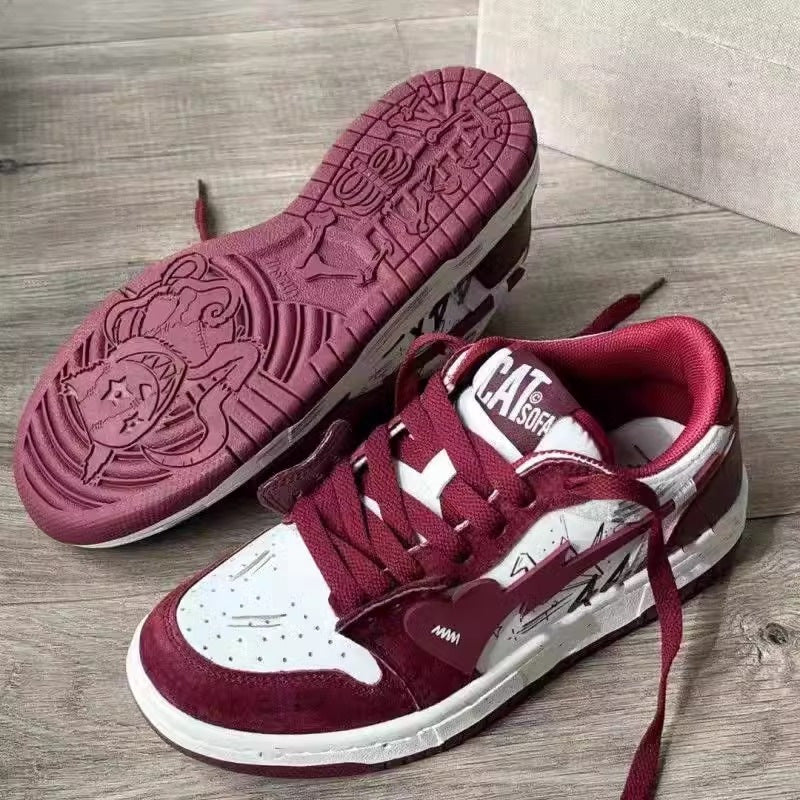 Damen Sportliche Lifestyle-Sneaker mit angesagtem Vintage-Design