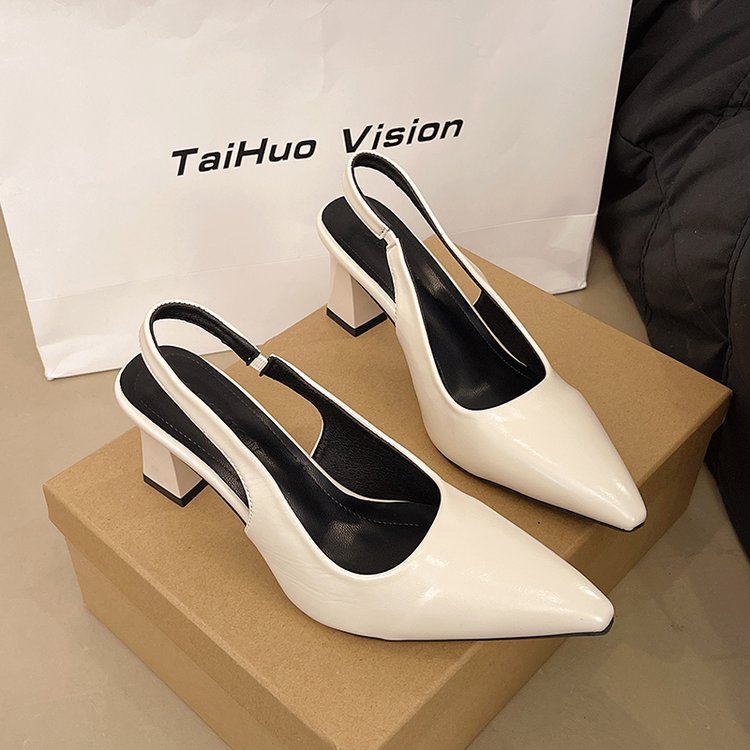 Damen Slingback-Pumps mit elegantem Design und stilvollem Blockabsatz R&B