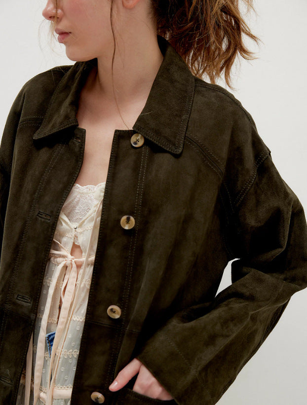 Damen zeitgemäße Utility-Jacke R&B