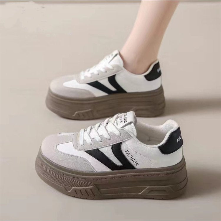 Damen Sportliche Plateau-Sneaker mit komfortabler Dämpfung und modernem Design R&B