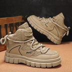 Damen Sportliche High-Top Sneaker mit rutschfester Sohle und bequemem Innenfutter R&B