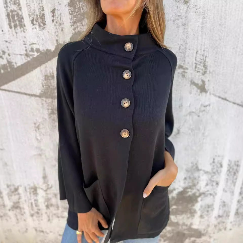 Damen Lässiger Oversized Cardigan R&B