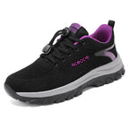 Damen Atmungsaktive Sneaker mit Schnellverschluss R&B