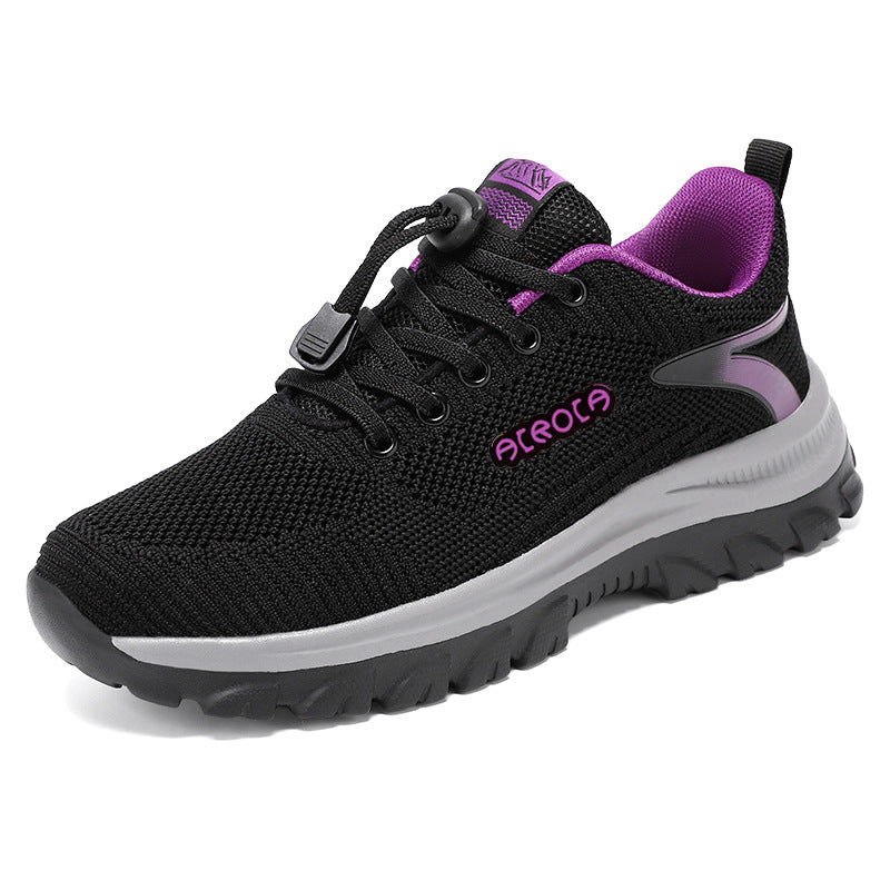 Damen Sportliche Laufschuhe mit flexiblem Schnellschnürsystem R&B