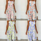 Damen Floral Maxikleid R&B