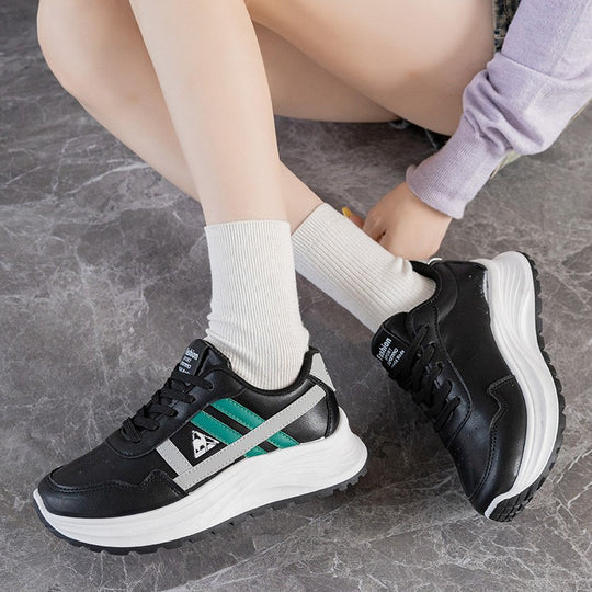 Damen Sportliche Freizeitsneaker aus hochwertigem Synthetikmaterial mit dämpfender Laufsohle R&B