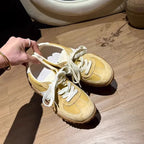 Damen modische Sneakers mit atmungsaktiver Oberflächenstruktur und rutschfester Gummisohle R&B