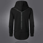 Herren modischer Hoodie mit integrierten Taschen und einzigartigem Design