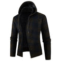 Herren modische Kapuzenjacke mit weichem Innenfutter