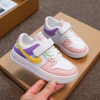Damen Sportliche Klett-Sneaker mit stylischem Design und atmungsaktiver Oberfläche
