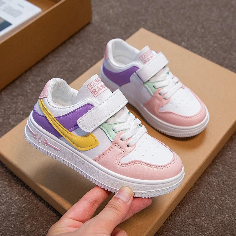 Damen Sportliche Klett-Sneaker mit stylischem Design und atmungsaktiver Oberfläche