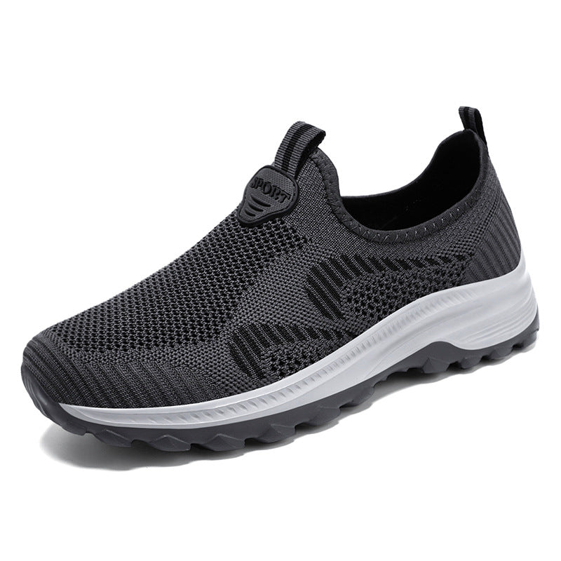 Damen Bequeme Slip-On Sportschuhe mit atmungsaktivem Mesh-Obermaterial R&B