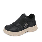 Damen Sportliche Sneakers mit rutschfestem Velours-Obermaterial und komfortabler Klettverschluss-Optik R&B