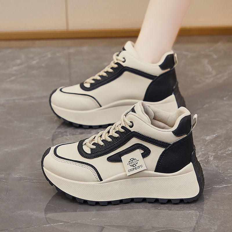 Damen Sportliche High-Top Sneakers R&B