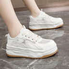 Damen Sportliche Sneakers mit atmungsaktiver Mesh-Oberfläche und dämpfendem Sohlenprofil R&B
