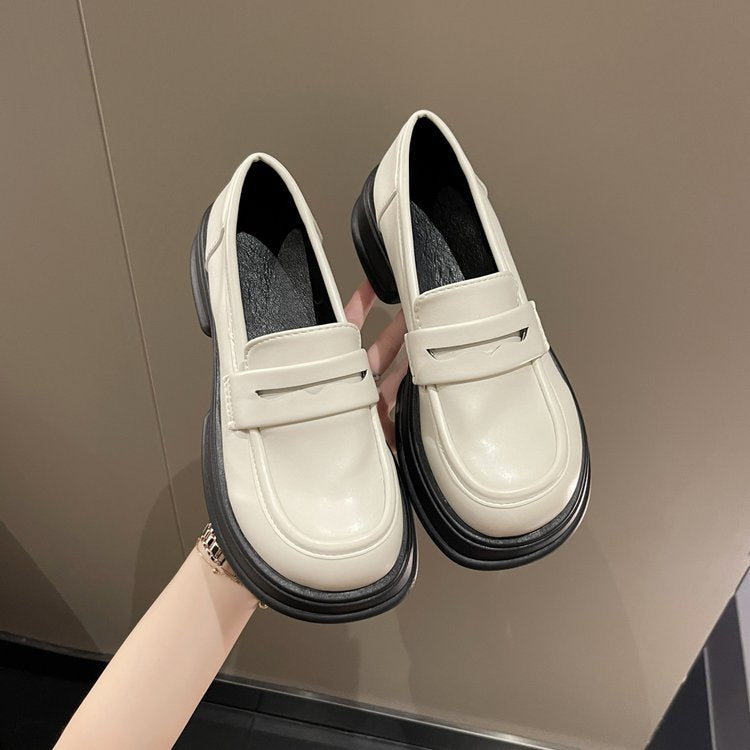 Damen moderner Loafer mit eleganter Schnallenverzierung R&B