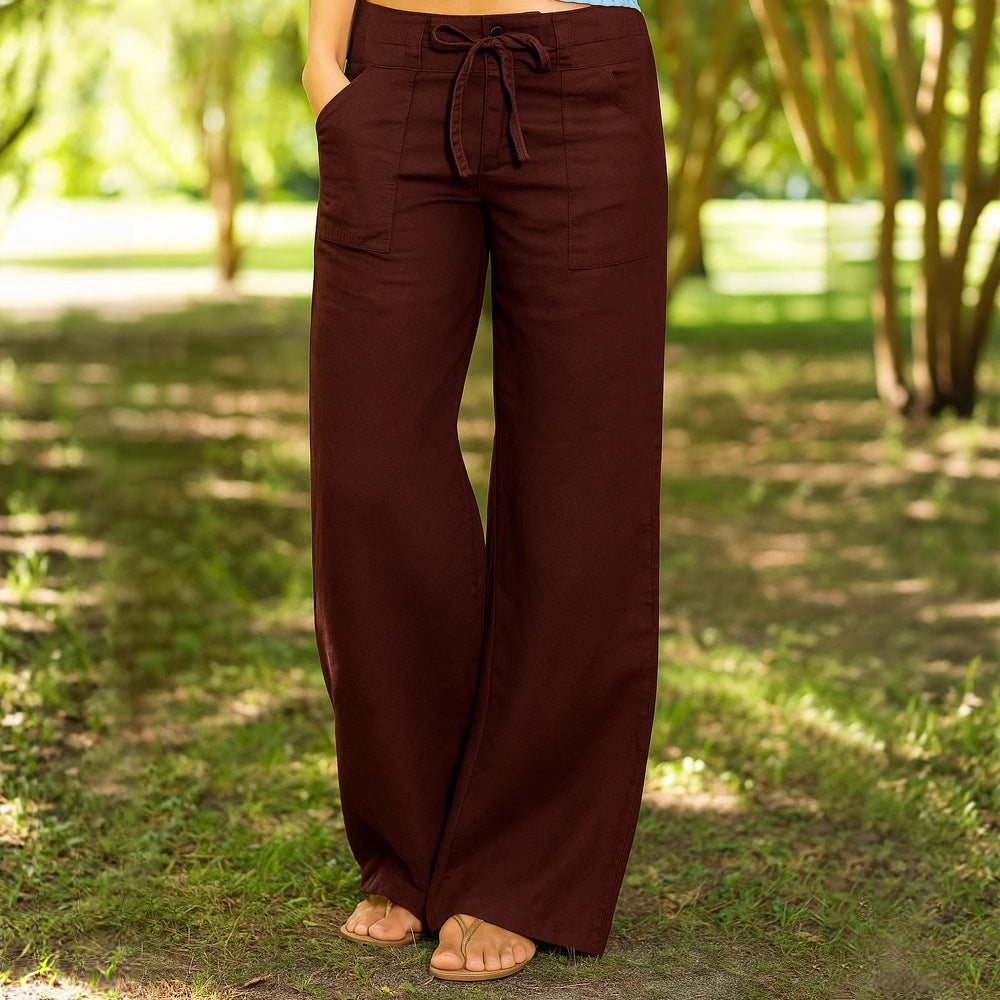 Damen Bequeme Sommerhose R&B