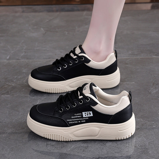 Damen Sneakers mit dickem Komfortprofil und atmungsaktiver Sohle R&B