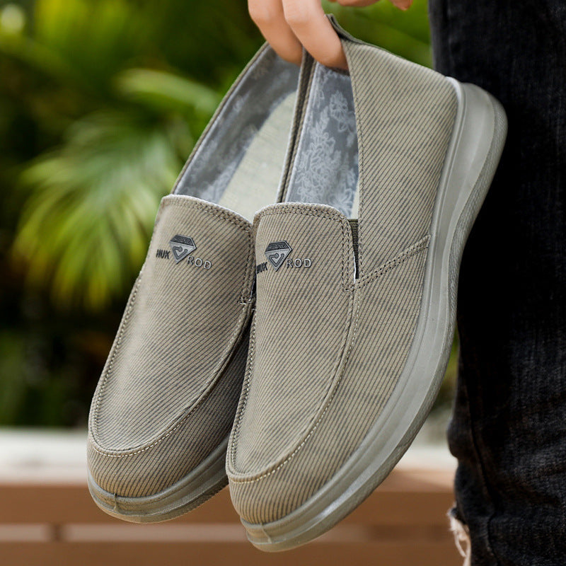 Damen Bequeme Slip-On Freizeitschuhe mit rutschfester Sohle und elastischem Obermaterial