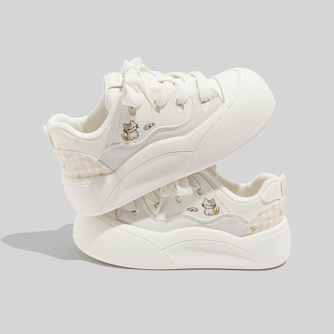 Damen Sneakers mit verspieltem Tiermotiv und komfortabler Dämpfung R&B