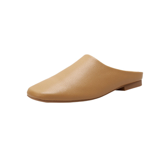 Damen Elegante und komfortable Leder-Mules R&B