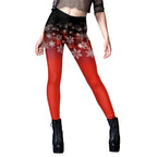 Damen Leggings im festlichen Design