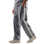 Herren Sportliche Freizeithose mit seitlichen Streifen R&B
