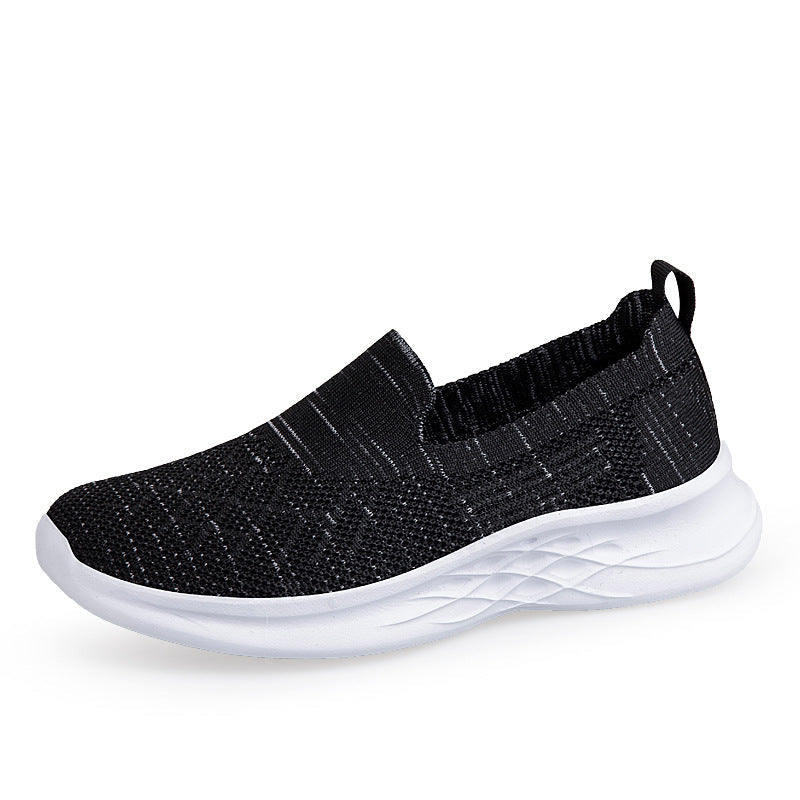Damen Bequeme Slip-On Sneakers mit flexibler Sohle R&B