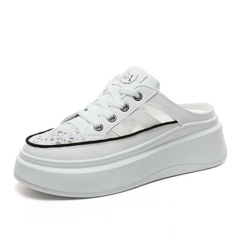 Damen Plateausneaker mit luftiger Frontpartie und robustem Sohlenprofil R&B