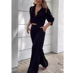 Damen lässiges Zweiteiliges Set R&B