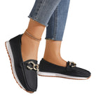 Damen Elegante Mokassins mit modischen Details R&B