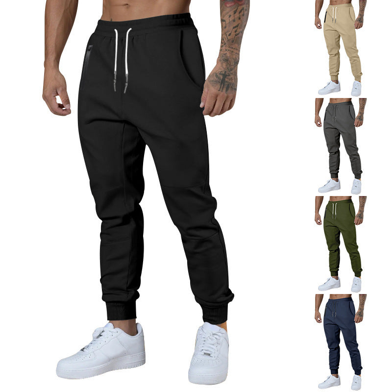 Herren Sportliche Jogginghose mit Kordelzug und praktischen Taschen R&B