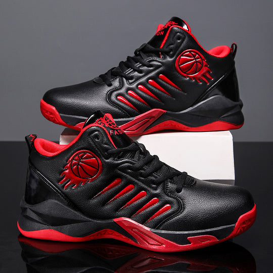 Damen Sportliche Basketball Sneakers mit rutschfester Laufsohle und atmungsaktivem Obermaterial R&B