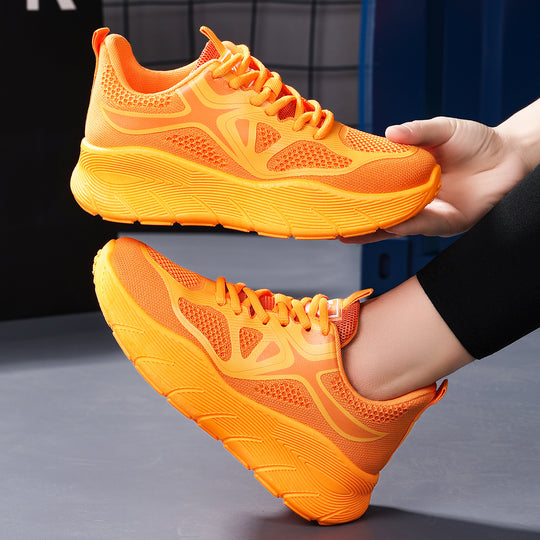 Damen Sportliche Laufschuhe mit atmungsaktivem Obermaterial und dämpfender Sohle R&B