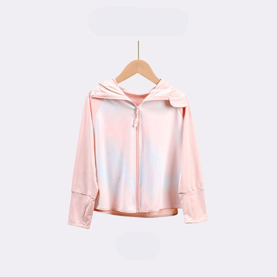 Kinder UV-Schutzjacke mit Kapuze und atmungsaktiven Eigenschaften R&B