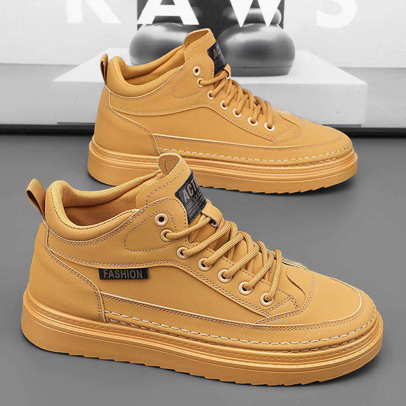 Damen Modische High-Top Sneakers mit rutschfester Sohle und Komfort-Futter