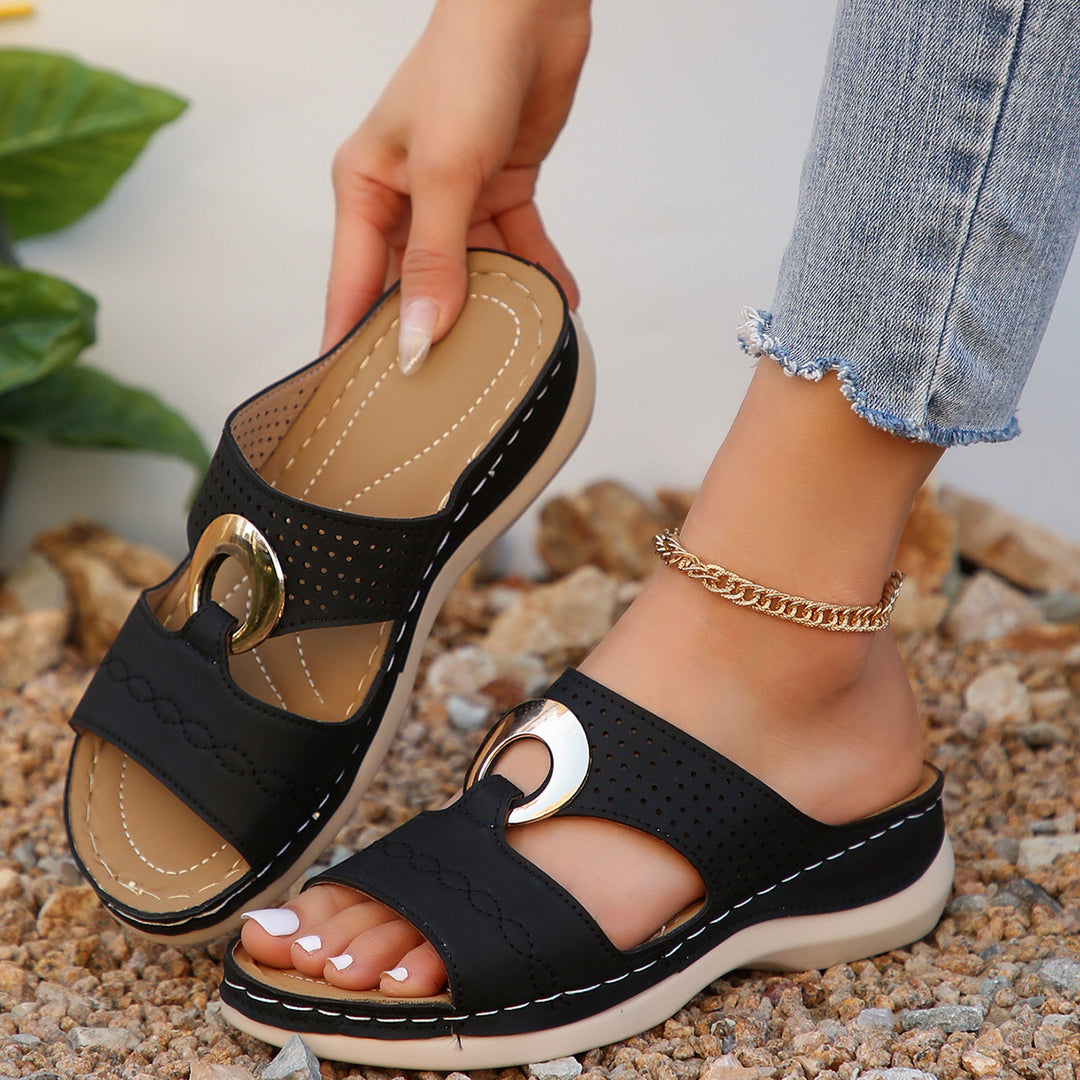 Damen bequeme Sandalen R&B