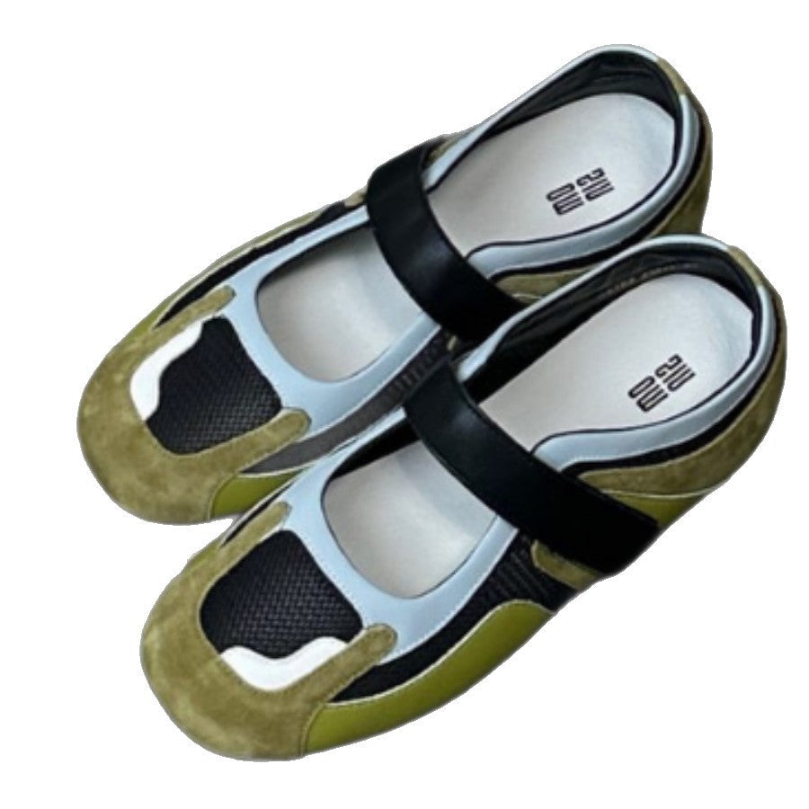Damen Sportliche Freizeitschuhe mit atmungsaktivem Obermaterial und verstellbarem Klettverschluss R&B