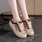 Damen Bequeme Sneaker mit atmungsaktivem Mesh und flexiblem Fussbett R&B